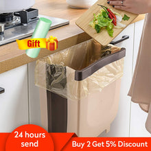 Load image into Gallery viewer, Kitchen Folding Trash Can Car Recycle Bin Trash Bin Kitchen Dustbin Garbage Rubbish Bin Garbage Can Waste Bin For Kitchen