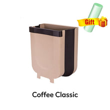 Load image into Gallery viewer, Kitchen Folding Trash Can Car Recycle Bin Trash Bin Kitchen Dustbin Garbage Rubbish Bin Garbage Can Waste Bin For Kitchen

