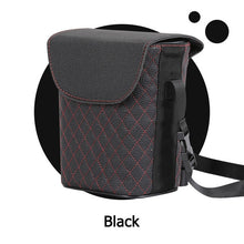 Load image into Gallery viewer, Multifunctional Portable Car Storage Box Magnetic Lid Trash Bin Reusable Trash Can Car Organizer Bag Trash Container For Seat
